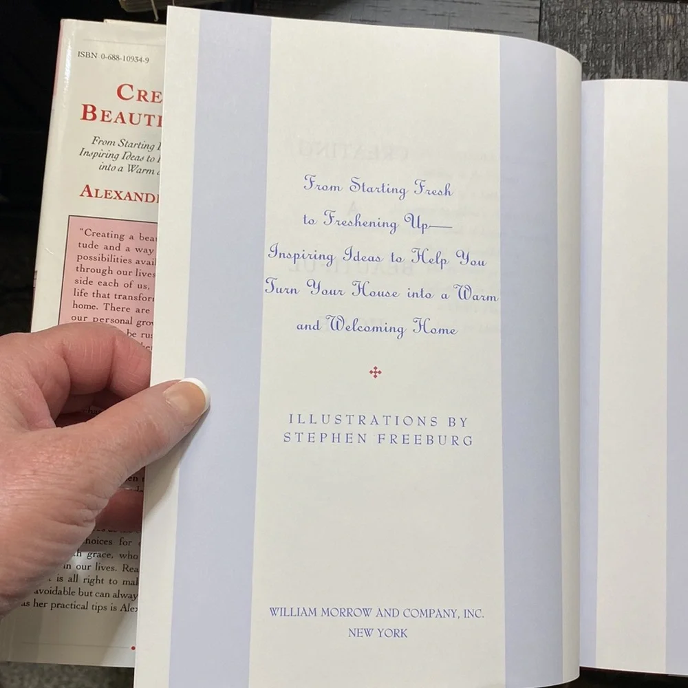 Vintage 1992 Alexandra Stoddard Creating a Beautiful Home Book! - Picture 6 of 10